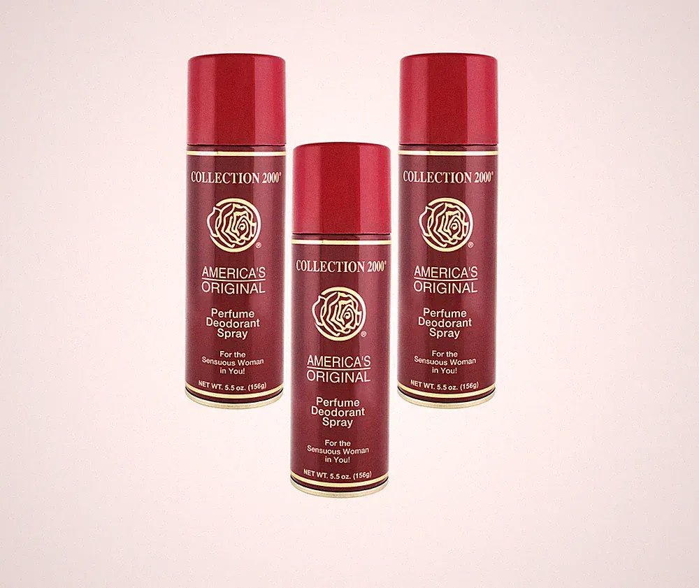 3 Pack - Collection 2000 Women's Body Spray Deodorant 5.5oz/156g