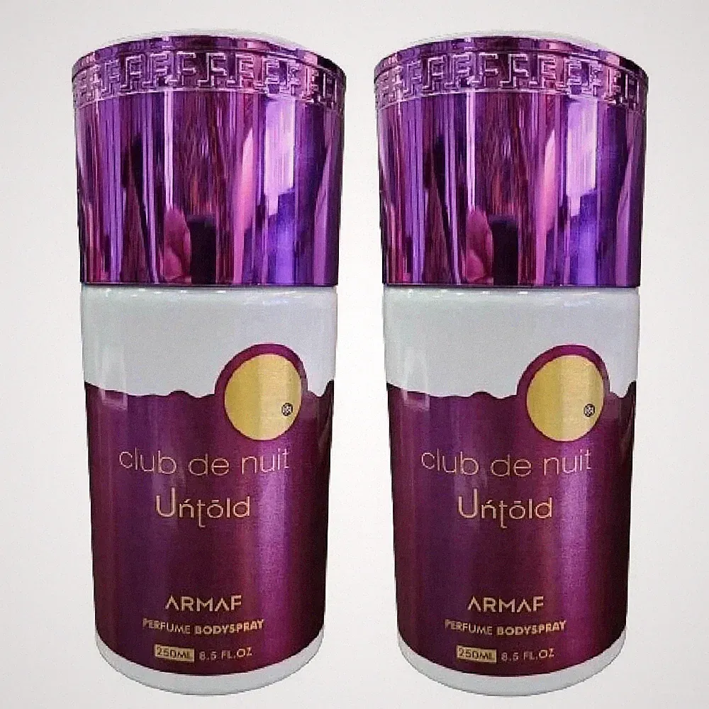 Armaf Club De Nuit Ultold Deodorant Perfume Body Spray 250 ml PACK OF 2