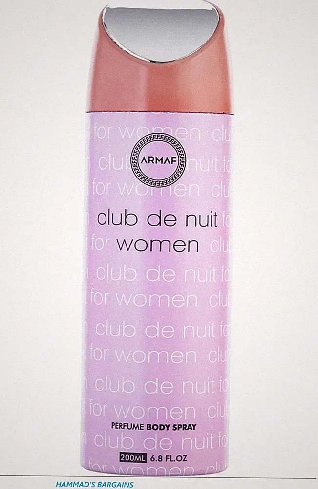 CLUB DE NUIT PERFUME BODY SPRAY 6.8 OZ / 200 ML FOR WOMEN (NEW WITH OUT BOX)