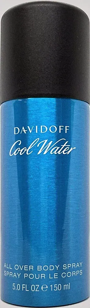 DAVIDOFF COOL WATER ALL OVER BODY SPRAY FOR MEN 5.0 Oz / 150 ml BRAND NEW!!!