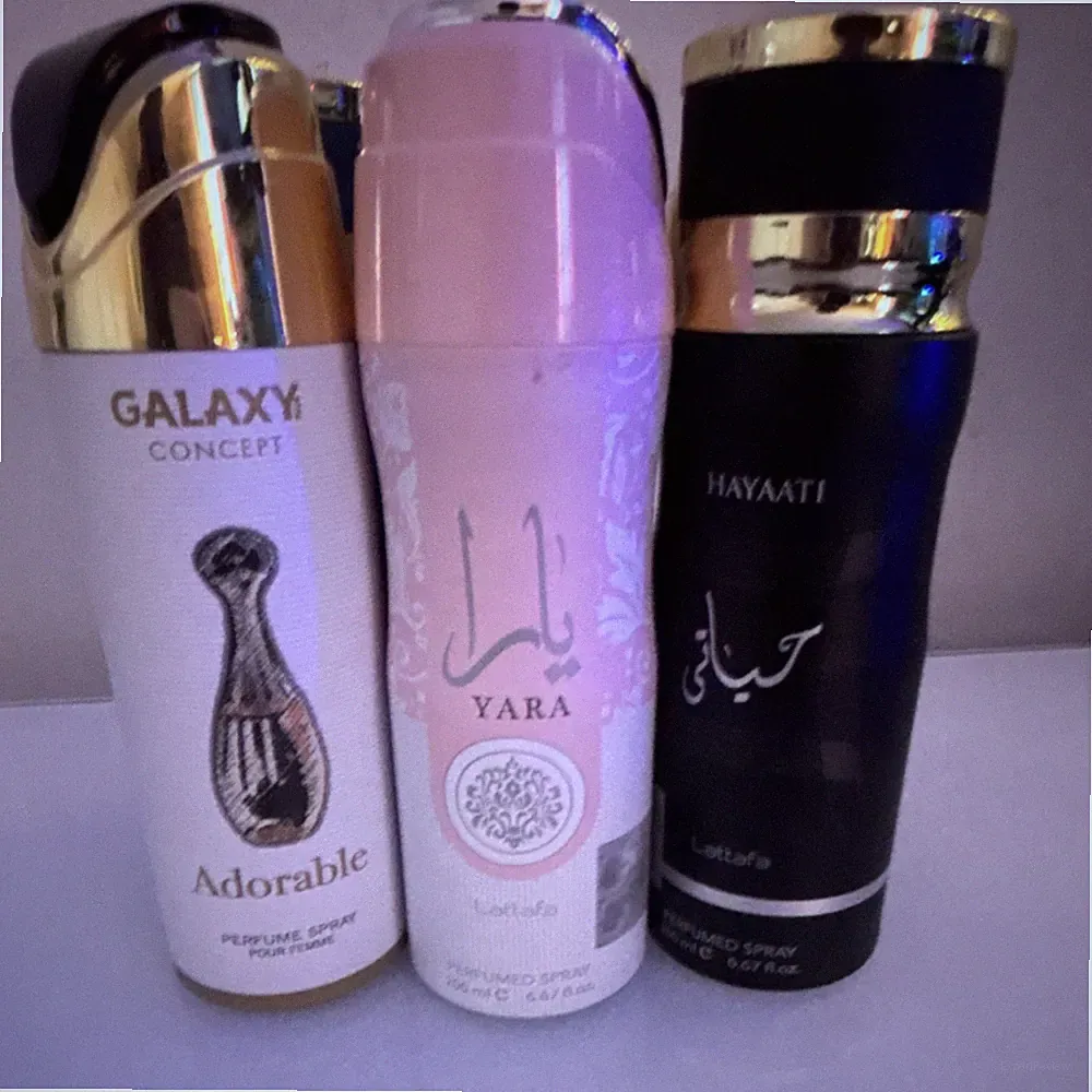 Galaxy Concept Assorted Perfume Spray Set for Women, Body, Multicolor