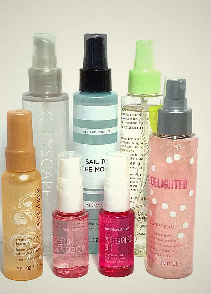 MARY KAY~YOU CHOOSE FRAGRANCE~BODY SPRAY~MIST~SPRITZER~DRY OIL~FRUITY~FLORAL!!