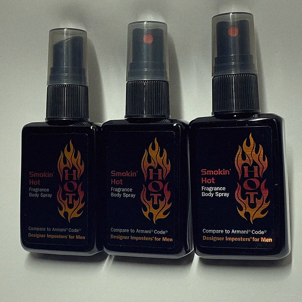 Men's Designer Imposters Fragrance Body Spray 1.5oz Each Pack of 3