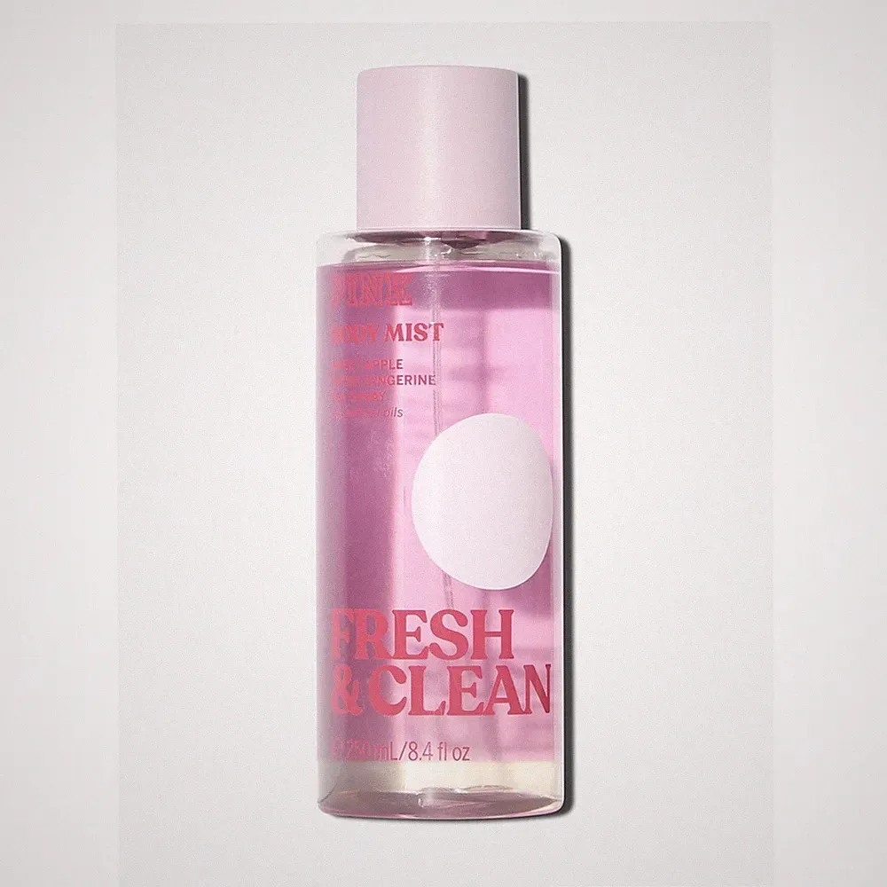 PINK Fresh & Clean Body Mist Sweet Apple Fresh Tangerine 8.4 fl oz