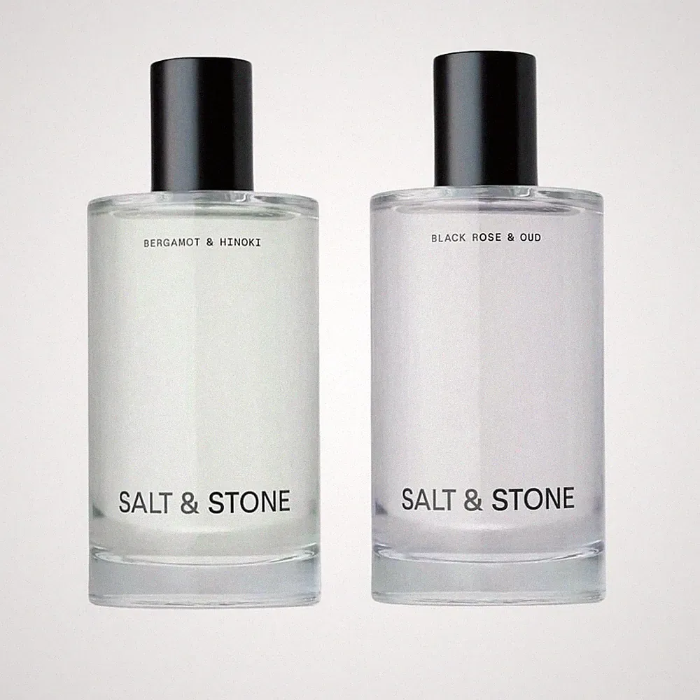Salt & St0ne Body Mist,Bergamot & Hinoki/Black Rose & Oud Body Mist Perfume