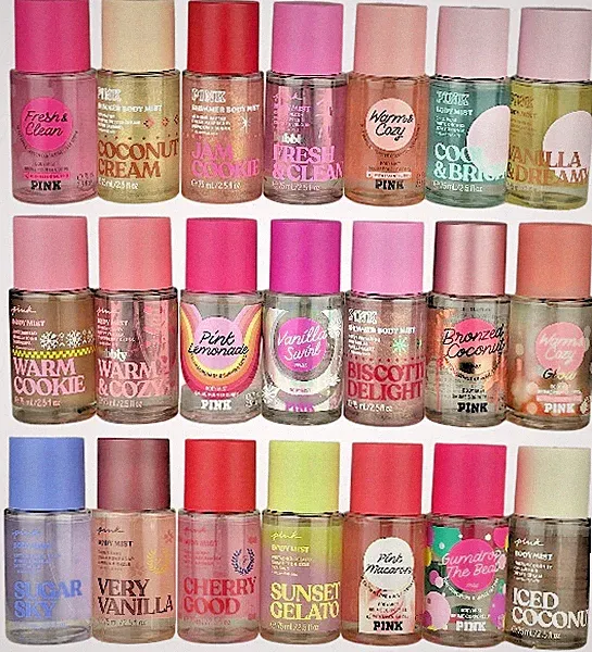 VICTORIA'S SECRET PINK FRAGRANCE BODY MIST PERFUME SPRAY TRAVEL You Pick 2.5 oz
